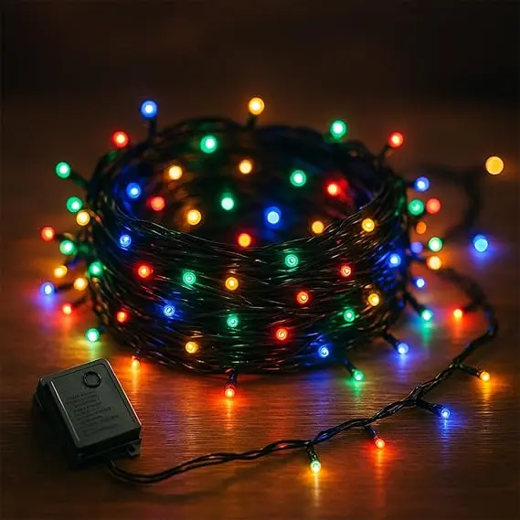 Multicolor Pixel LED String bulb for Decor  80 LED  | 360° Glow 8 Mode 